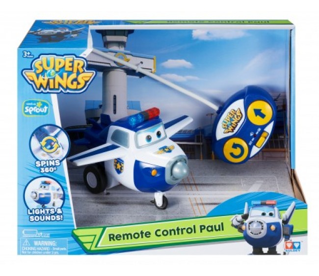 Super Wings. Самолет Пол из серии Супер Крылья на радиоуправлении  